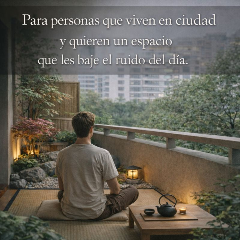 Cómo crear un patio japonés en tu balcón