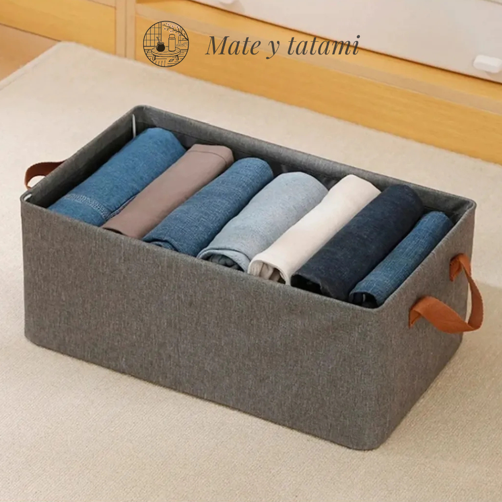 Organizador de ropa para la calma visual
