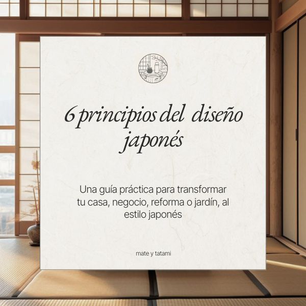 6 principios del diseño japonés